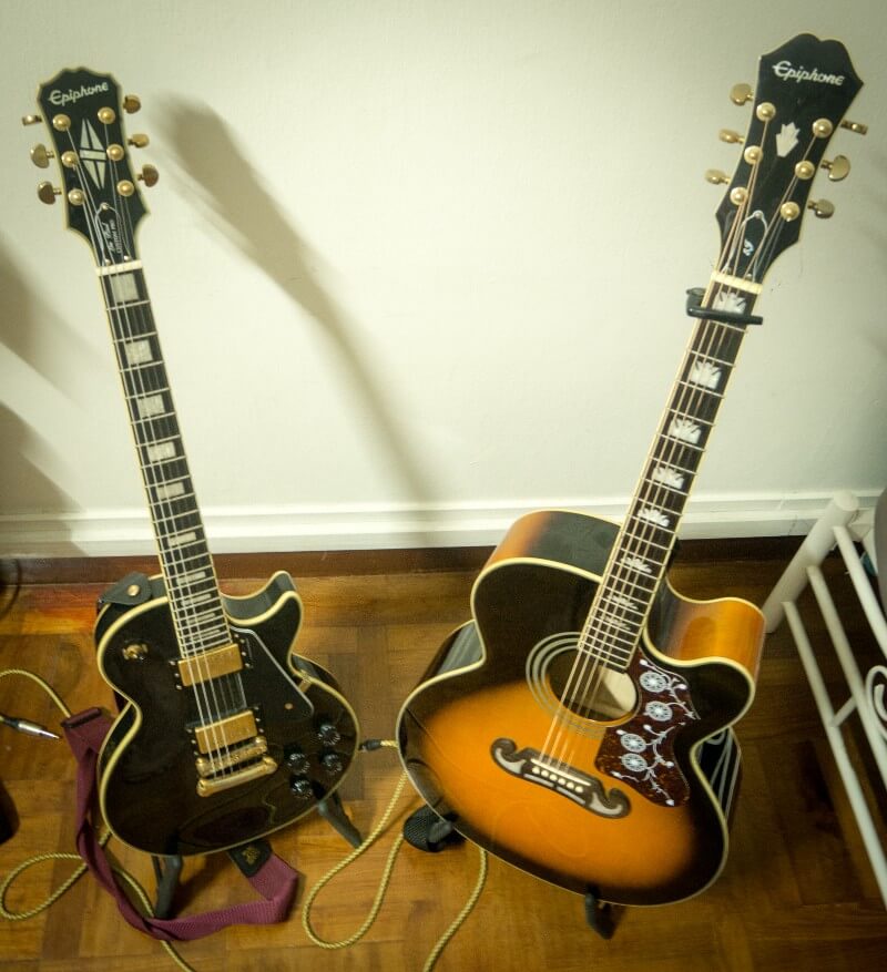 Ejay's guitars