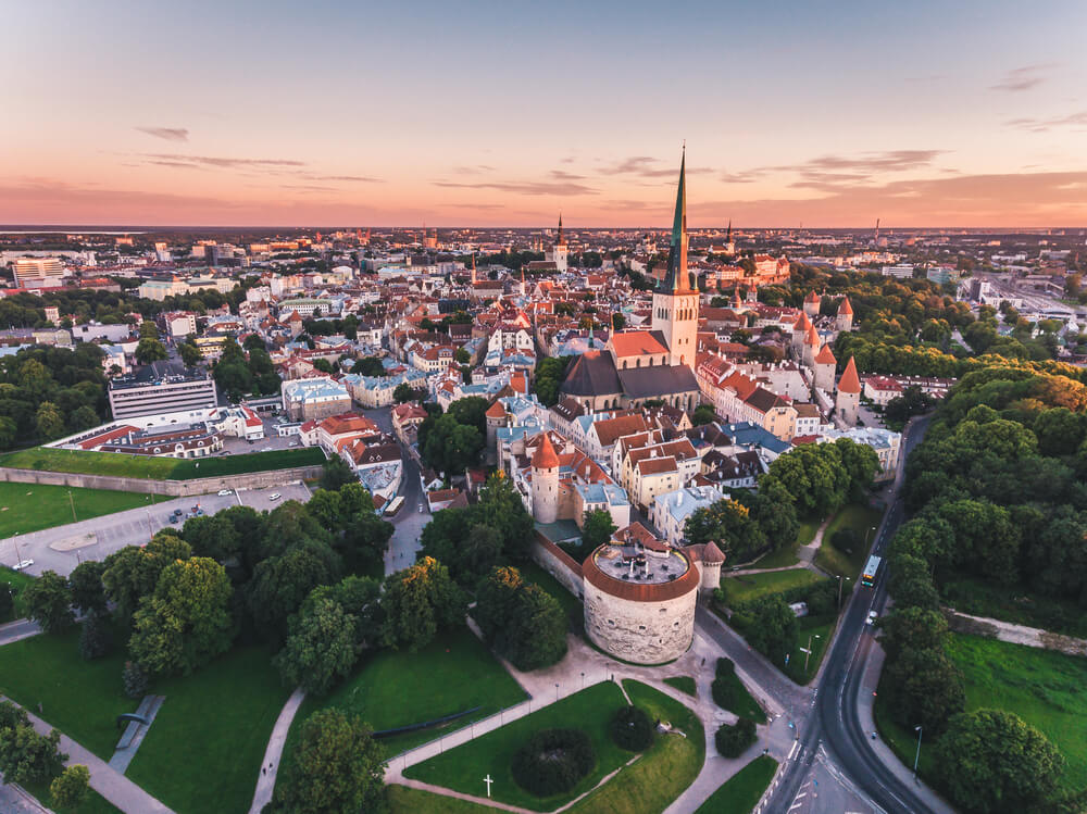 Old Town of Tallinn — relocation to Estonia